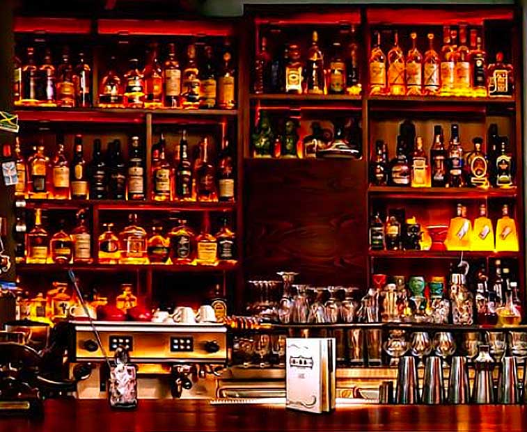 L'histoire du bar pour une création de cocktail